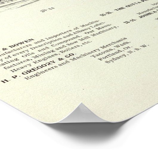 Fremont-markt aan de westkant en missie poster (Hoek)