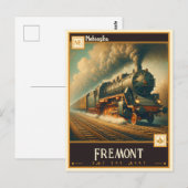 Fremont, Nebraska | Antiek Briefkaart (Voorkant / Achterkant)
