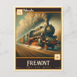 Fremont, Nebraska | Antiek Briefkaart