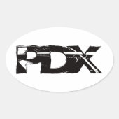 Fremont PDF Ovale Sticker (Voorkant)