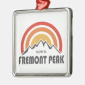 Fremont Peak Wyoming Metalen Ornament (Links)