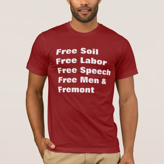 Fremont Slogan T-shirt (Voorkant)