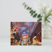 Fremont Street Experience Briefkaart (Staand voorkant)