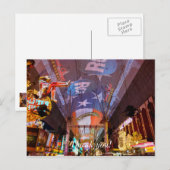 Fremont Street Experience Briefkaart (Voorkant / Achterkant)