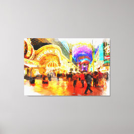 Fremont Street Experience Las Vegas Canvas Print