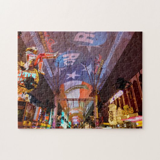 Fremont Street Experience Legpuzzel (Horizontaal)