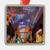 Fremont Street Experience Metalen Ornament (Voorkant)