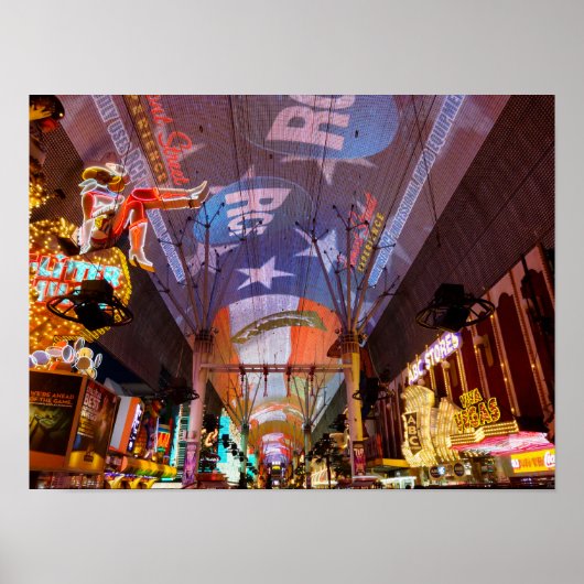 Fremont Street Experience Poster (Voorkant)