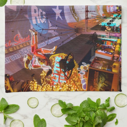 Fremont Street Experience Theedoek (Gevouwen)