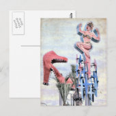 Fremont Street Las Vegas Nevada Briefkaart (Voorkant / Achterkant)