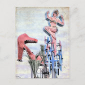 Fremont Street Las Vegas Nevada Briefkaart (Voorkant)