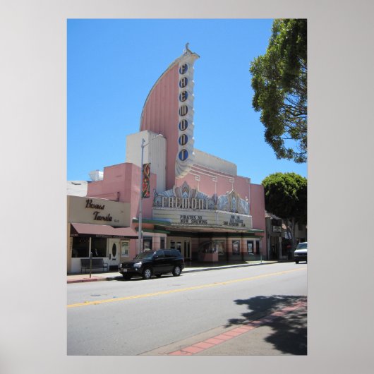 Fremont Theater, 2011, San Luis Obispo Poster (Voorkant)