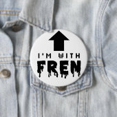 FREN badge Ronde Button 4,0 Cm (In situ)