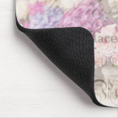 French Accent Flowers Mousepad Muismat (Hoek)