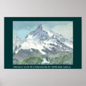 FRENCH ALPS POSTER (Voorkant)