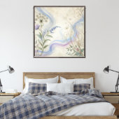French Avalon Canvas Afdruk (Insitu (Slaapkamer))