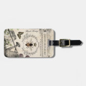 FRENCH BEE GARDEN BAGAGELABEL (Voorkant horizontaal)