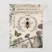 FRENCH BEE GARDEN BRIEFKAART (Voorkant)