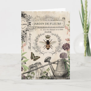 FRENCH BEE GARDEN KAART