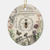 FRENCH BEE GARDEN KERAMISCH ORNAMENT (Links)
