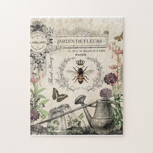 FRENCH BEE GARDEN LEGPUZZEL (Verticaal)