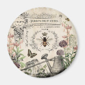 FRENCH BEE GARDEN MAGNEET (Voorkant)