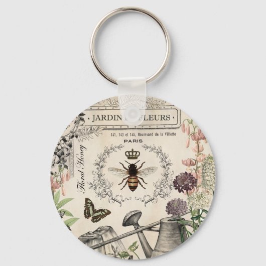 FRENCH BEE GARDEN SLEUTELHANGER (Voorkant)