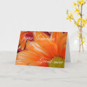 French Birthday Card For Grandmother Kaart (Gele Bloem)