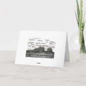 French Birthday Card Kaart (Achterkant)