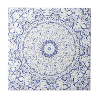 French Blue Lace Tegel Tegeltje