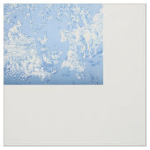 French Blue & White Toile Print Fabric Stof (Swatch)