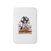 French Boo Dog Cute Frenchie Halloween Ghost Dog T Badmat (Voorkant Verticaal)