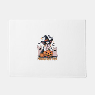 French Boo Dog Cute Frenchie Halloween Ghost Dog T Deurmat
