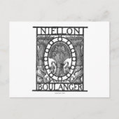 French Boulanger Bakery Briefkaart (Voorkant)