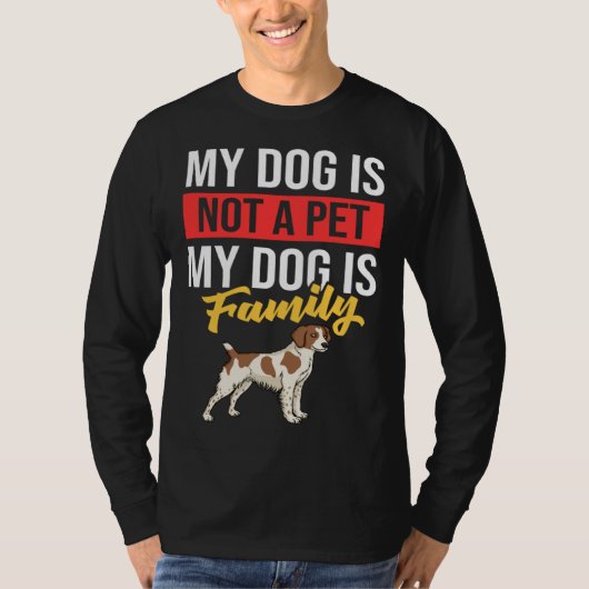 French Brittany Spaniel Puppies Owner T-shirt (Voorkant)