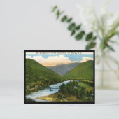 French Broad River, Hot Springs, NC Briefkaart (Staand voorkant)