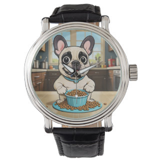 French Bull Dog Watch Horloge