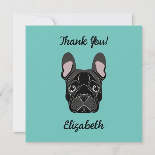 French Bulldog (Achterkant)