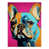 French Bulldog 001 - Bruno Pokopen Perfect Poster (Voorkant)