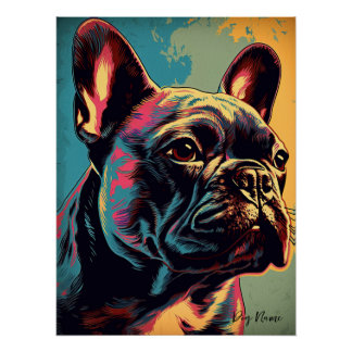 French Bulldog 003 - Bruno Pokopen Perfect Poster