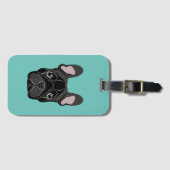 French Bulldog Bagagelabel (Voorkant (horizontaal))