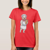 French Bulldog Baker Bread T-shirt (Voorkant)