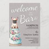 French Bulldog Bar Menu (Voorkant)