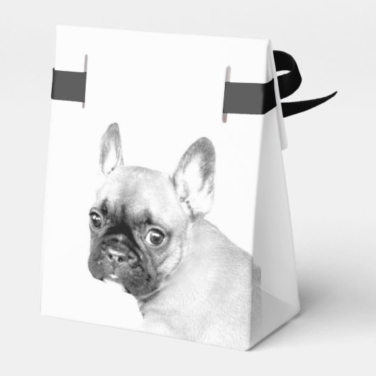 French Bulldog Bedankdoosjes (Achterkant)