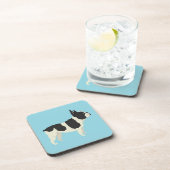 French Bulldog Bier Onderzetter (Rechterzijde)