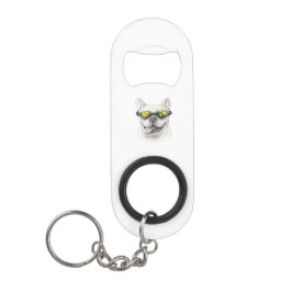 French Bulldog Bottle Opener Keychain Mini Flessenopener