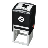 French Bulldog Brand Logo Zelfinktende Stempel (Product)
