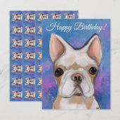 FRENCH BULLDOG BRIEFKAART (Voorkant / Achterkant)