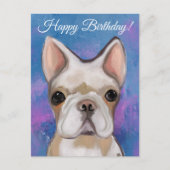 FRENCH BULLDOG BRIEFKAART (Voorkant)