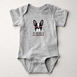 French Bulldog Brother Romper